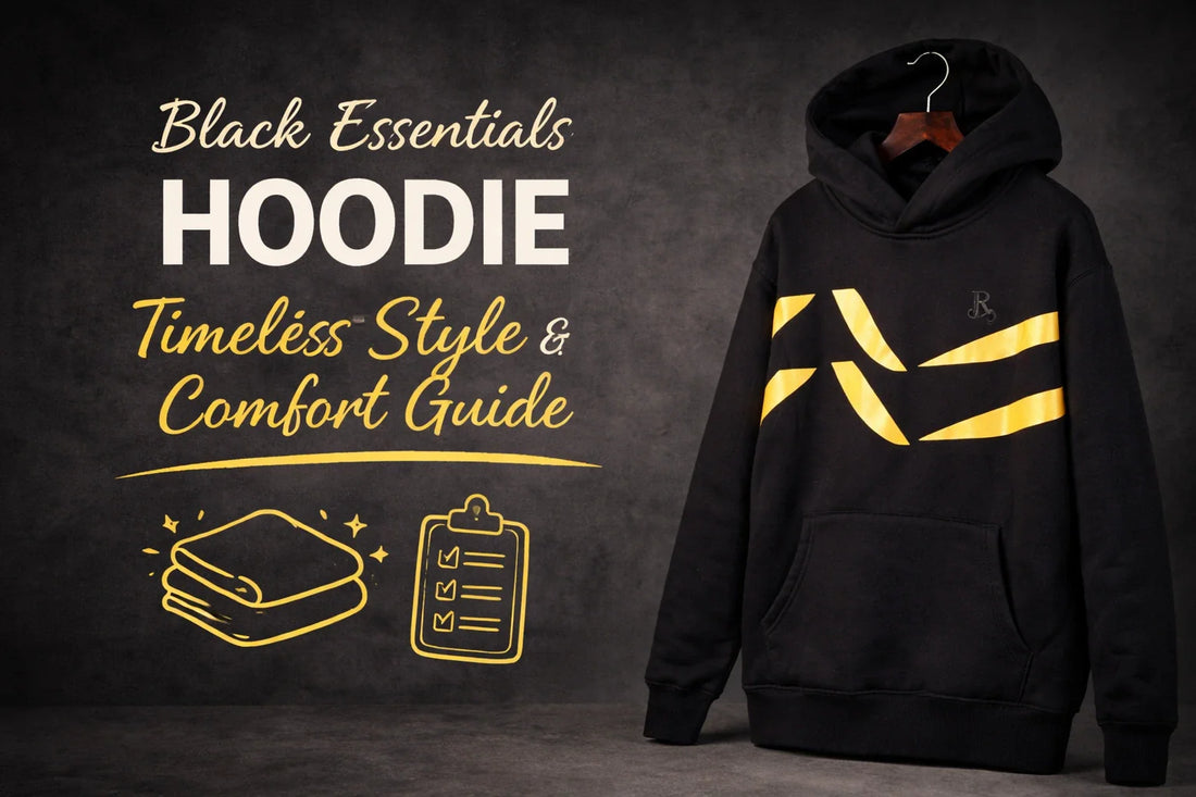 Black Essentials Hoodie Timeless Style & Comfort Guide