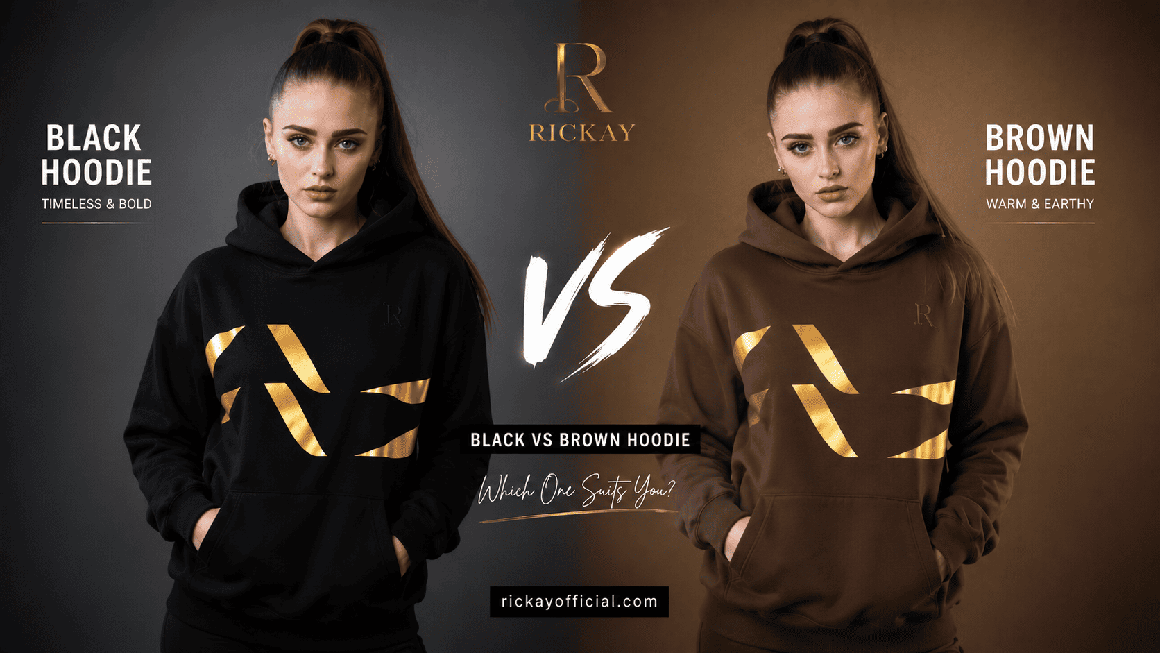 Black vs Brown Hoodie Canada