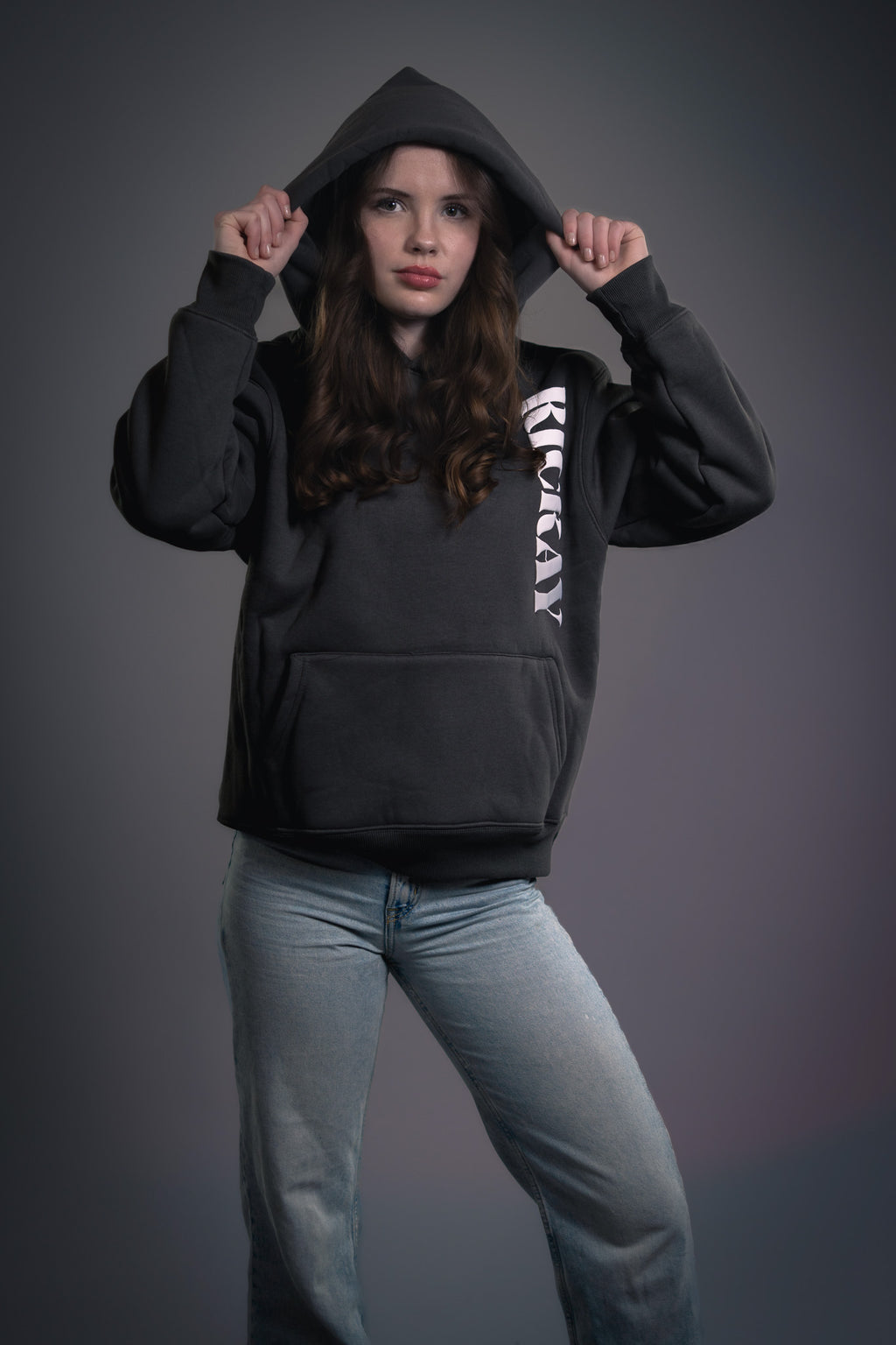 Vertical Statement Hoodie