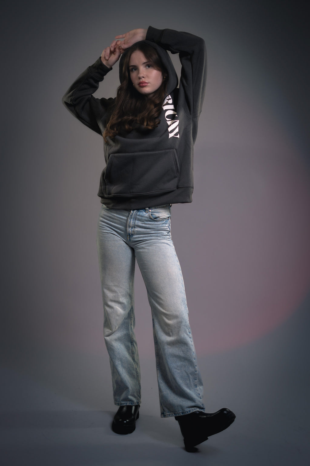 Vertical Statement Hoodie