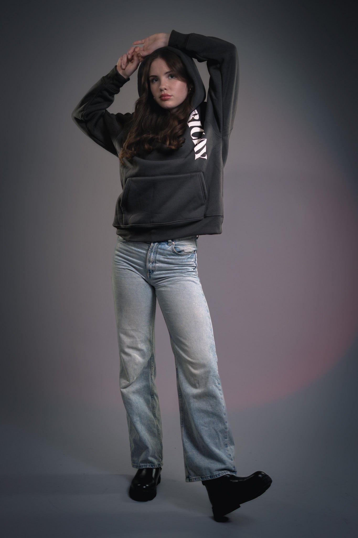 Vertical Statement Hoodie