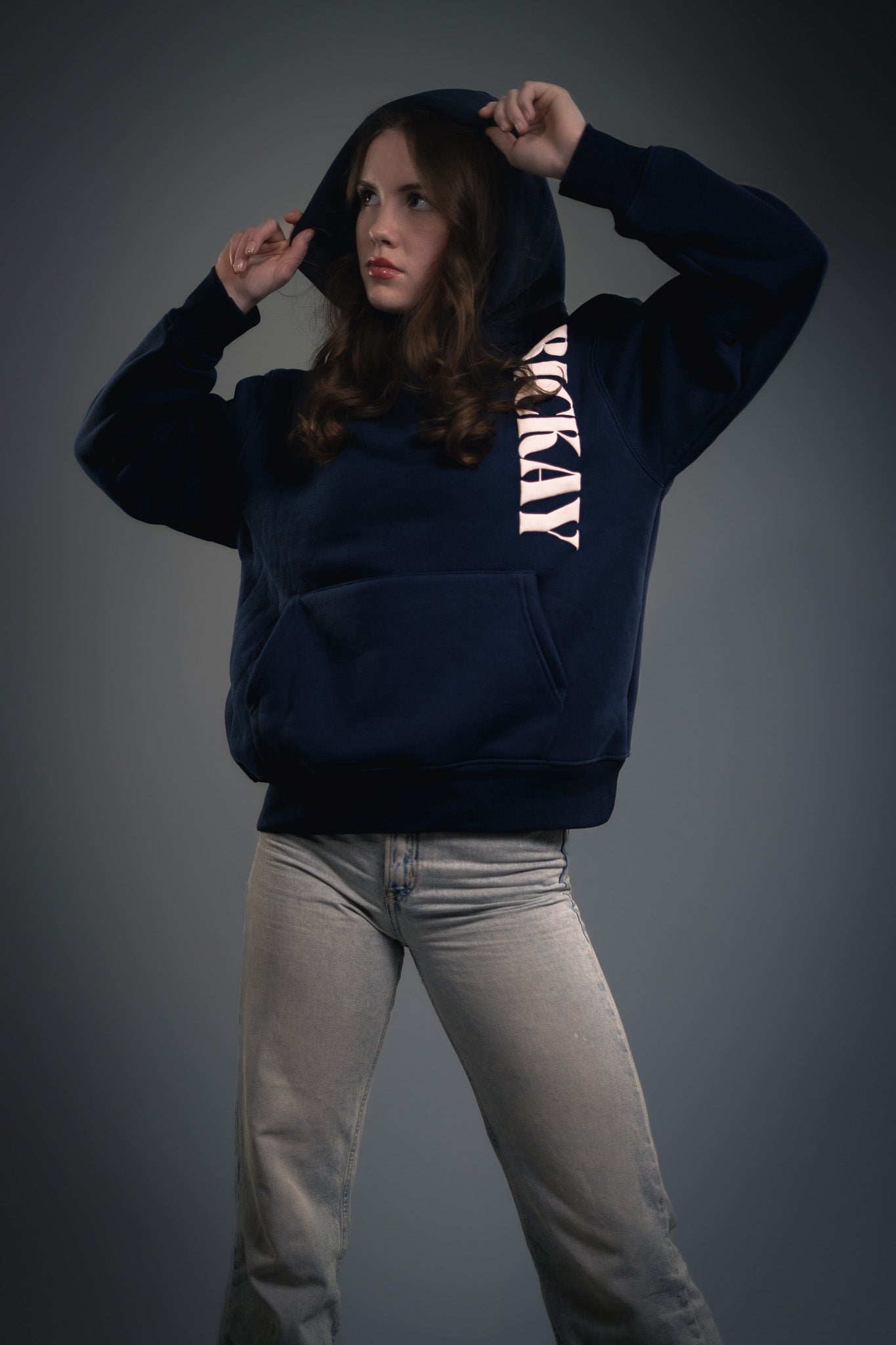 Vertical Statement Hoodie