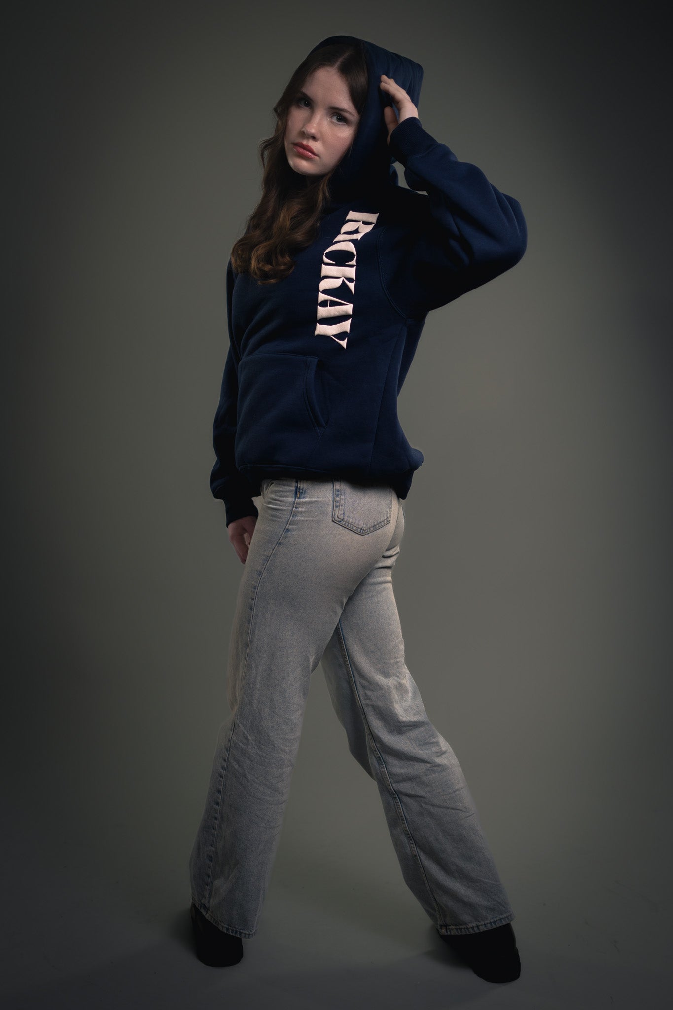 Vertical Statement Hoodie